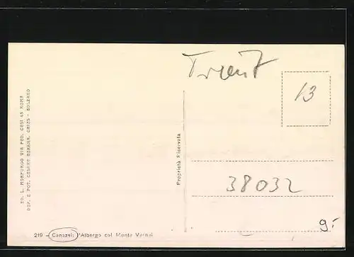 AK Canazei, Albergo col Monte Vernei