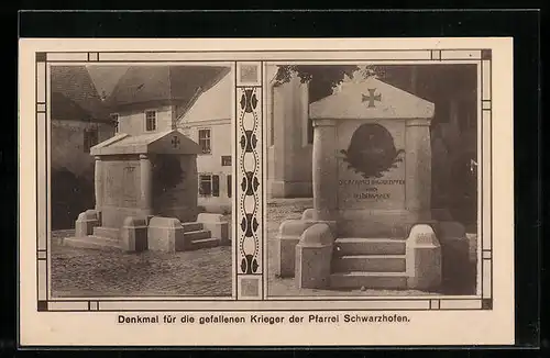 AK Schwarzhofen, Denkmal für die gefallenen Krieger