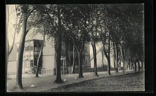 AK Braunlage i. Oberharz, Gasthaus Villa Winkel