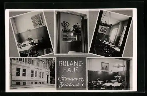 AK Hannover, Gasthaus Roland Haus, Bleichenstr. 3
