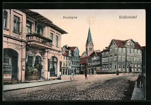 AK Wolfenbüttel, Partie am Harztorplatz