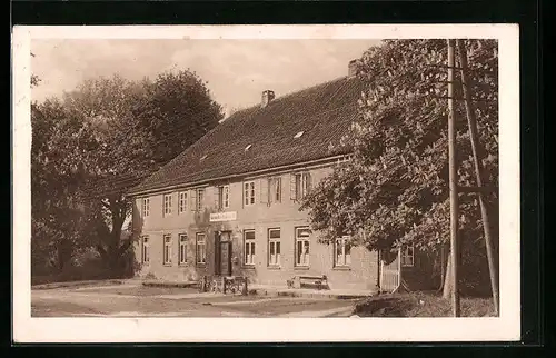 AK Plön, Gasthof zur Fegetasche