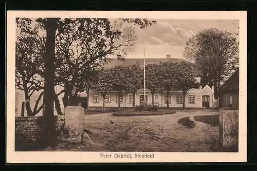 AK Steinfeld /Schleswig, Anwesen Peter Gabriel