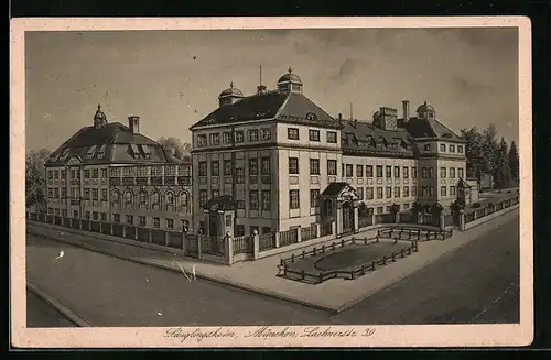 AK München-Nymphenburg, Säuglingsheim, Lachmerstrasse 39