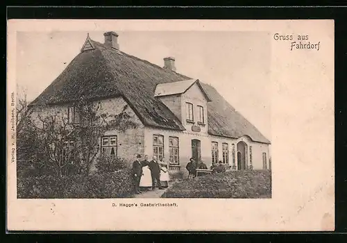 AK Fahrdorf, D. Hagge`s Gastwirtschaft