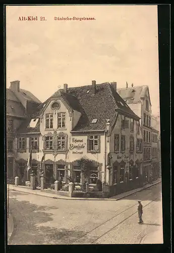 AK Kiel, Restaurant Burghalle, Dänische Burgstrasse