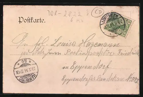 AK Lübtheen, Blick auf ein Gebäude