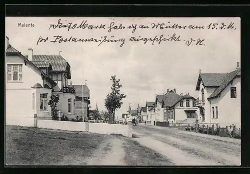 AK Malente-Gremsmühlen, Rosenstrasse im Ort