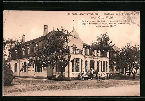 AK Malente-Gremsmühlen, Gasthaus zum Prinzenholz