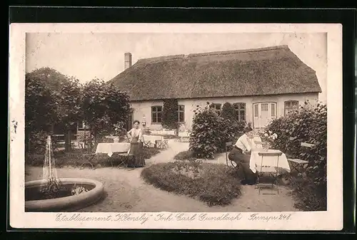 AK Klensby, Gasthaus Etablissement Klensby