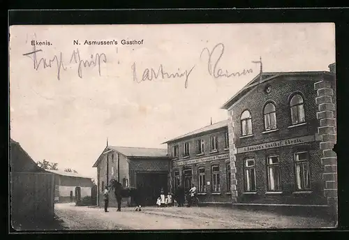 AK Ekenis, N. Asmussen`s Gasthaus