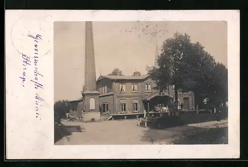 Foto-AK Sterup, Genossenschafts-Meierei