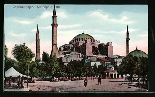 AK Constantinople, Mosquee Ste Sophie