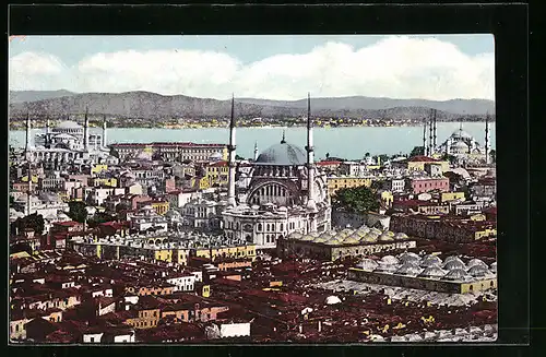 AK Constantinople, Vue panoramique de Stamboul