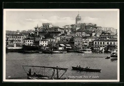 AK Constantinople, Pera et Galata