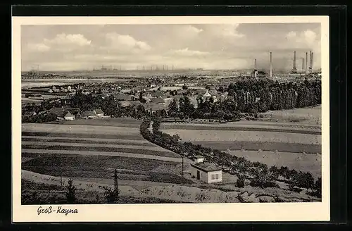 AK Gross-Kayna, Generalansicht der Stadt