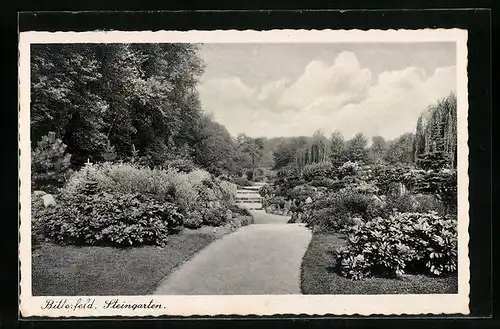 AK Bitterfeld, Partie im Steingarten