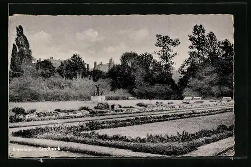 AK Bitterfeld, Partie im Stadtpark