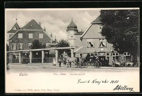 AK Eutin, Vorderansicht des Voss Haus