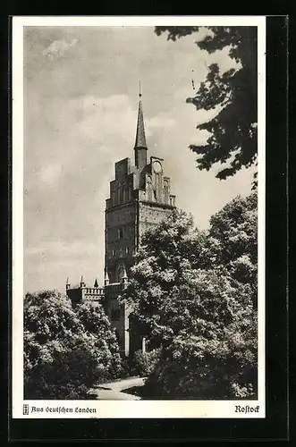 AK Rostock, Anlagen neben dem Kröpeliner Tor