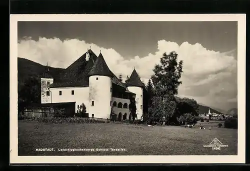 AK Radstadt, Landesjugendherberge Schloss Tandalier, Aussenansicht