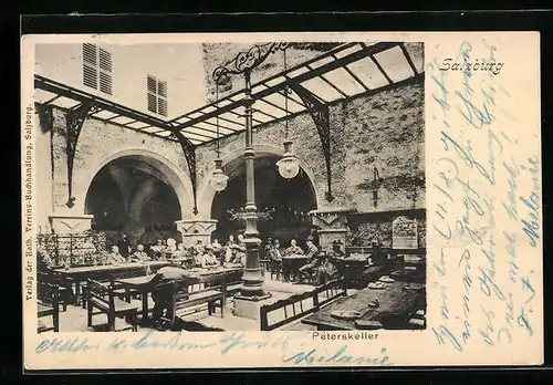 AK Salzburg, Gäste im Peterskeller
