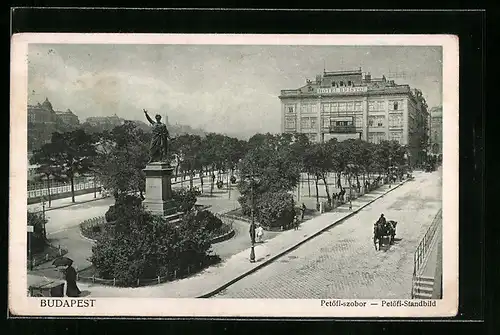 AK Budapest, Petofi-szobor