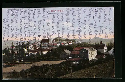 AK Geisa /Rhön, Teilansicht