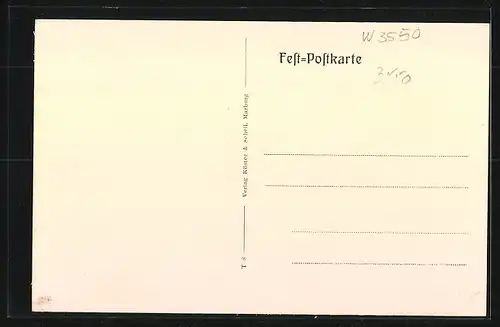 AK Marburg a. d. Lahn, Bachfest 1937, Gasthaus, Der Ehrenpräsident, Der Präsident