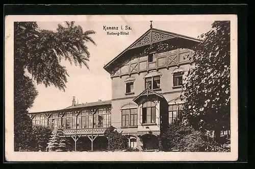 AK Kamenz i. Sa., Hutberg-Hotel