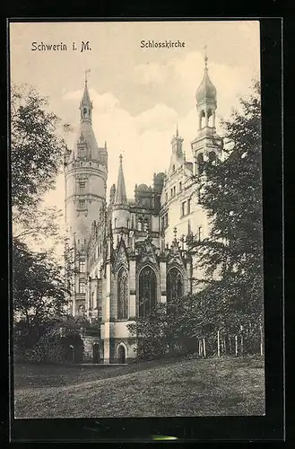 AK Schwerin i. M., Schlosskirche