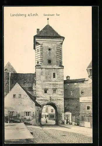 AK Landsberg a. Lech, Sandauer Tor