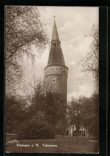 AK Kitzingen a. M., am Falterturm