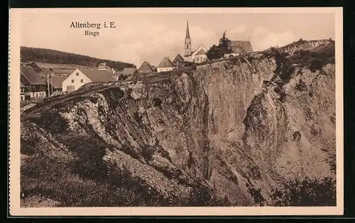 AK Altenberg i. E., Partie an der Binge