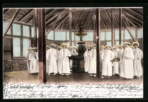 AK Bad Salzungen, Inneres einer Inhalationshalle