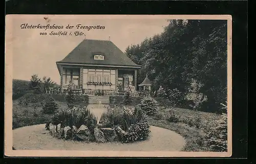 AK Saalfeld i. Thür., Feengrotten, Diadochithöhlen