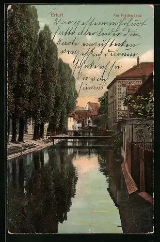 AK Erfurt, am Fischersand