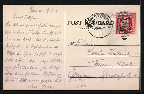 AK Pottstown, PA, Heigh Street, West from Warren