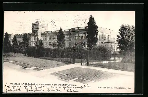 AK Philadelphia, PA, Medical Laboratory, University of Pennsylvania