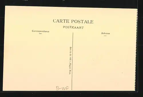 AK Messines, Rue des Chaudrons