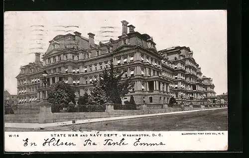 AK Washington D.C., State War and Navy Dep't