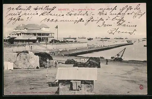 AK Djibouti, Vue générale du Port