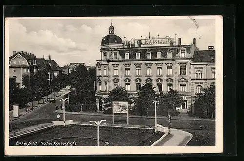 AK Bitterfeld, Hotel Kaiserhof