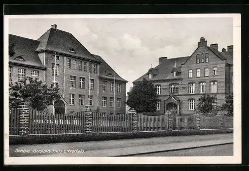 AK Greppin /Kreis Bitterfeld, Schule