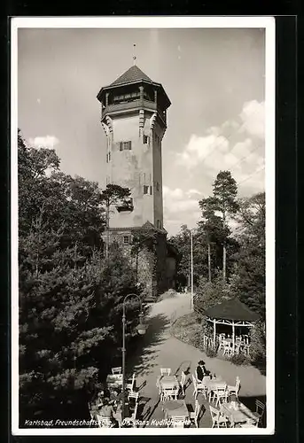 AK Karlsbad, Dr. Hans Kudlichwarte auf der Freundschaftshöhe