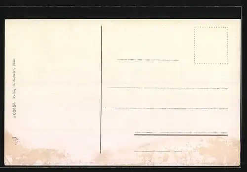 AK Dorf Malix ob Passugg, Grida mit Stätzerhorn
