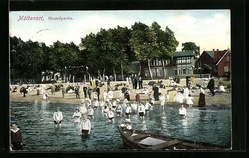 AK Möltenort, Kinder am Ostseestrand