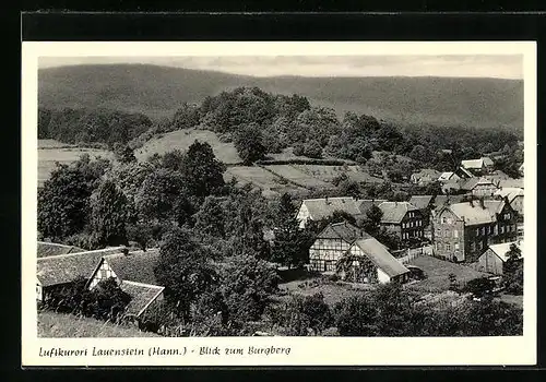 AK Lauenstein Hann., Blick zum Burgberg