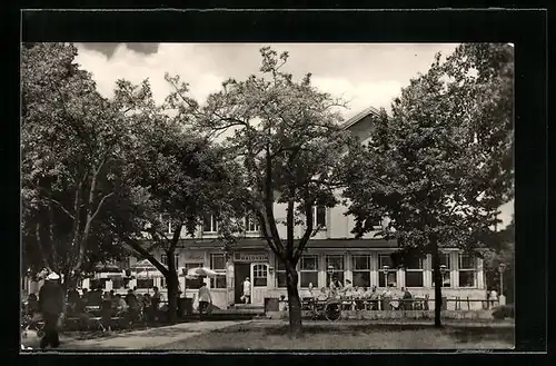 AK Plau i. Meckl., FDGB Erholungsheim Waldheim im Ortsteil Seelust