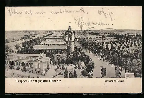 AK Döberitz, das Barackenlager auf dem Truppenübungsplatz